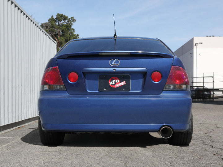 aFe Lexus IS300 01-05 L6-3.0L Takeda Cat-Back Exhaust System Polished Tip