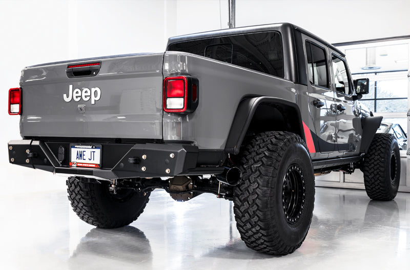 AWE Tuning Tread Edition Cat-Back Dual Exhaust for 20-21 Jeep Gladiator JT 3.6L - OneFastShop