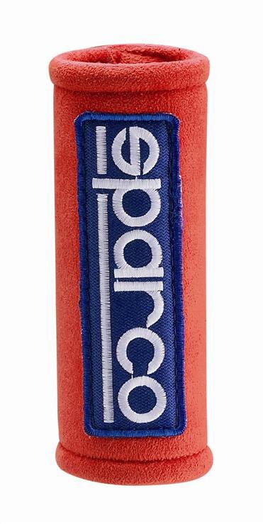 Sparco Belt Pad Mini Red Racing Seat Belt Shoulder Pad - OneFastShop