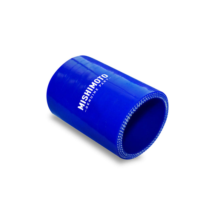 Mishimoto Silicone Hose 3.5 Inch Straight Coupler Blue - OneFastShop