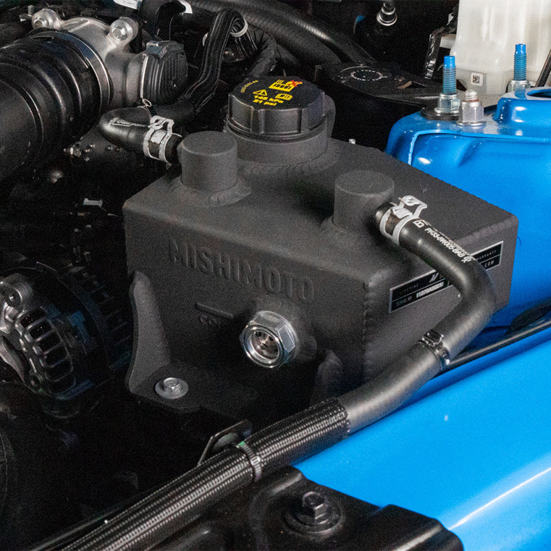 Mishimoto Coolant Expansion Tank - Polished for 2024+ Ford Mustang V8/2.3L EcoBoost - OneFastShop