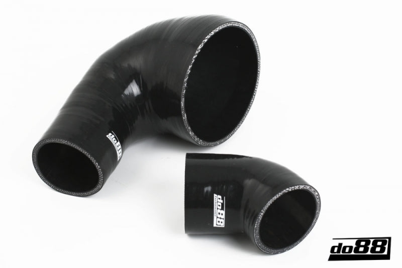 do88 Silicone Turbo Intake Hose Kit - Saab 900 Turbo (T8) Catalyst 1981-1989 - Black