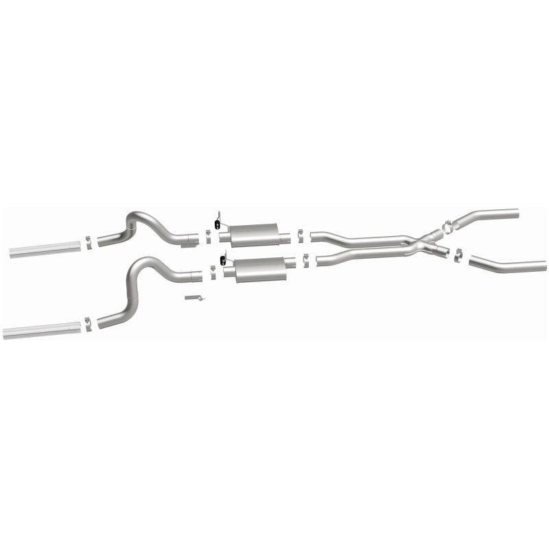 MagnaFlow Sys C/B 64.5-66 Ford Mustang 3inch Easy Install