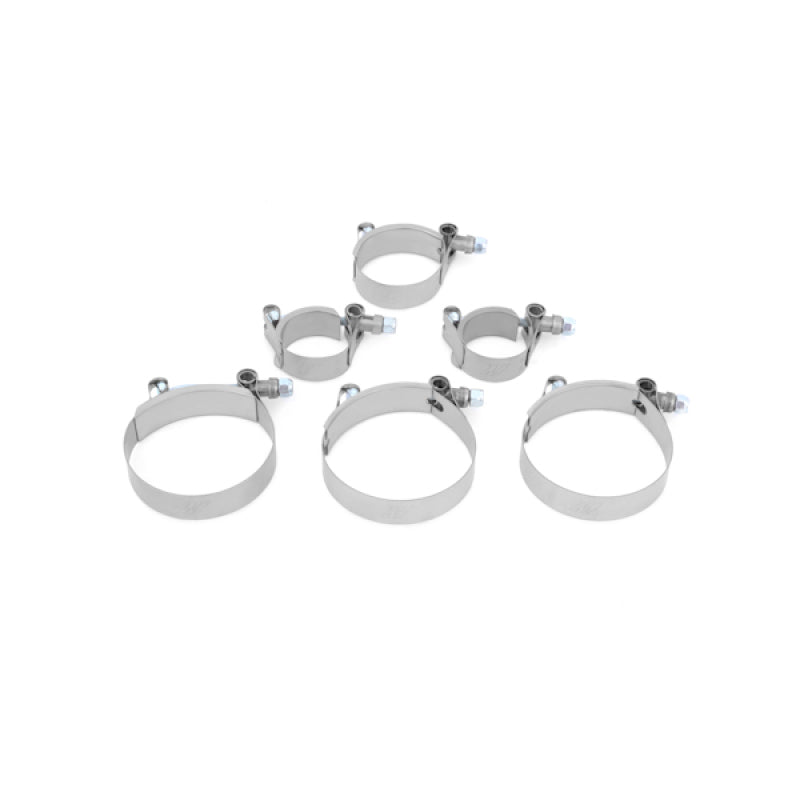 Mishimoto Top-Mount Intercooler Kit for Subaru 02-07 WRX/04-07 STi with Powder Coated Silver & Red Hoses - OneFastShop