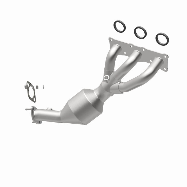MagnaFlow Conv DF 07-10 BMW X3 3.0L Rear Manifold Easy Install