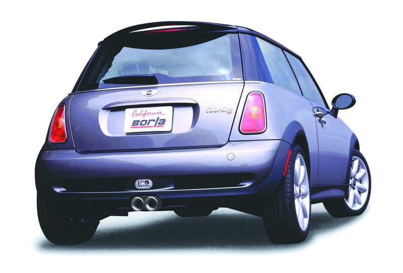 Borla Aggressive Cat-Back Exhaust System for 04-06 Mini Cooper S (Incl. Convertible)