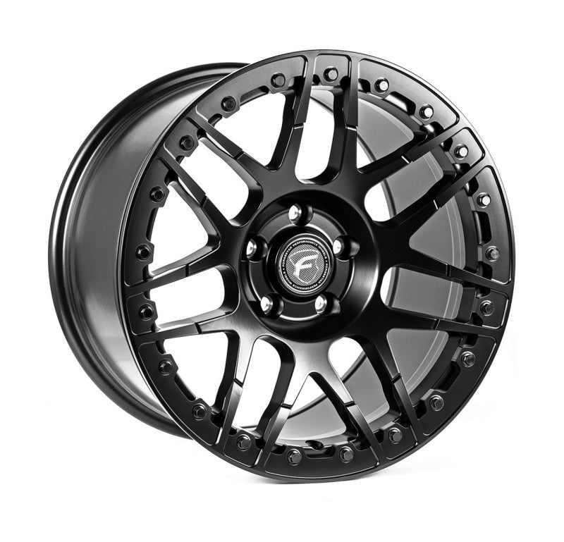 Forgestar F14 Beadlock Flow-Formed Wheel 17x10 - 5x115 ET6 Satin Black