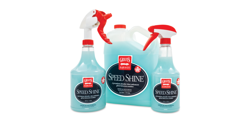 Griot's Garage Speed Shine Quick Detailer - 1 Gallon - 4 Pack