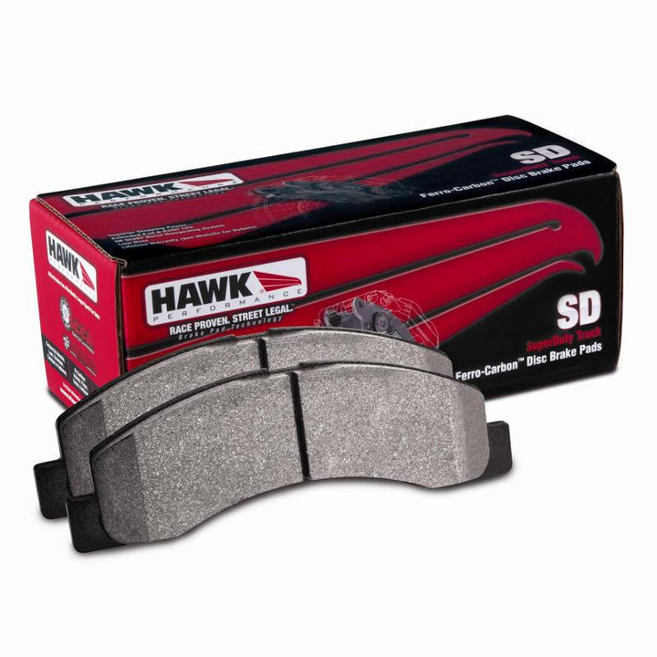 Hawk LTS Rear Brake Pads - Cadillac Escalade, Chevrolet Silverado 1500 1999-2013, view 4