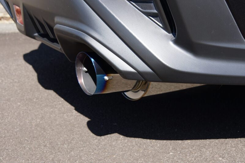 HKS Hi-Power Single Exit Cat-Back Exhaust - Subaru WRX (VB) 2022-2026, view 2