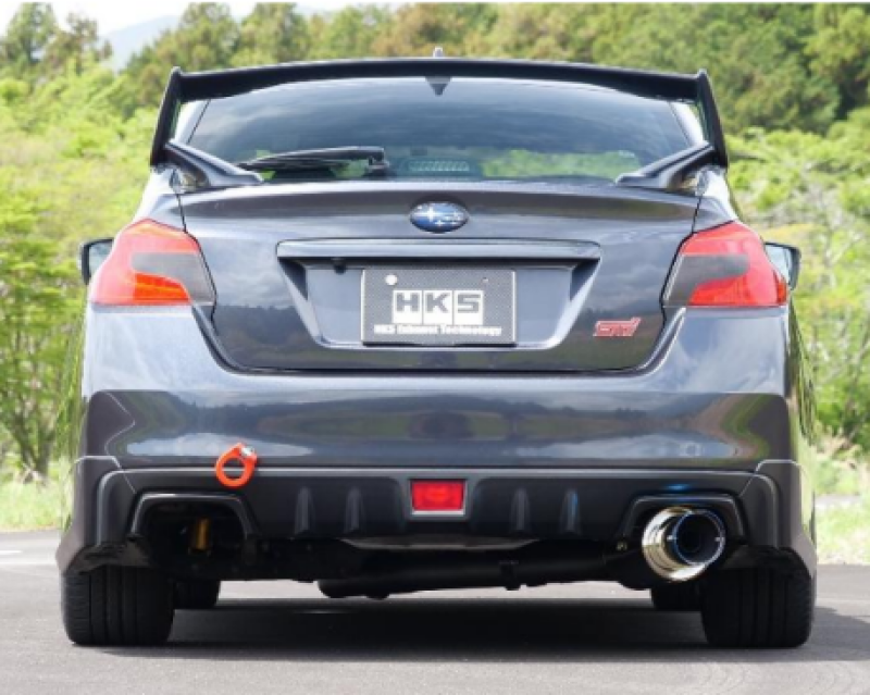 HKS Hi-Power Single Exit Cat-Back Exhaust - Subaru WRX / WRX STI 2015-2021