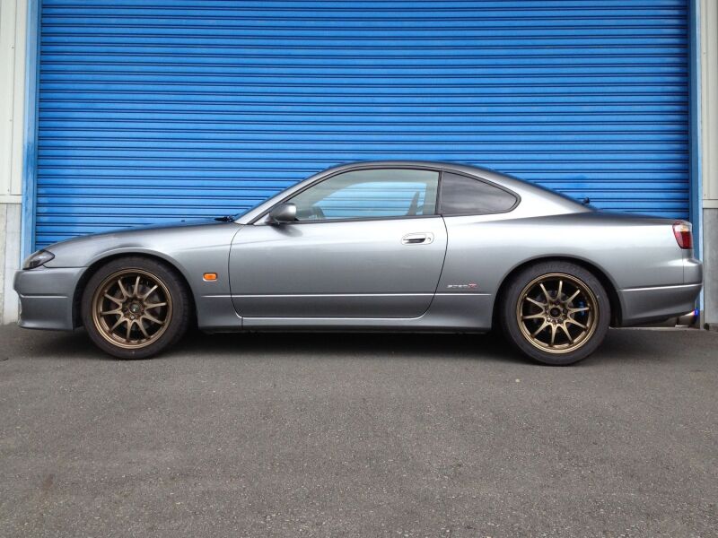 HKS Hipermax S Front Pillow Ball Coilover Full Kit - Nissan Silvia (S14/S15) 1993-2002, view 2