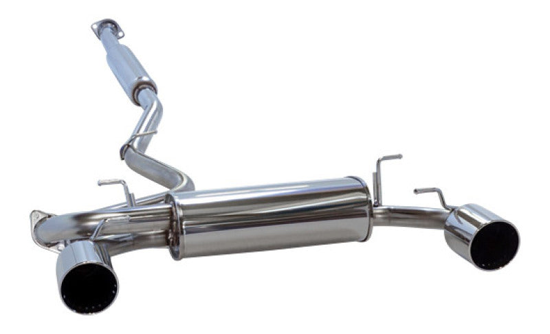 HKS LegaMax Premium Cat-Back Exhaust - Scion FR-S / Toyota 86 / Subaru BRZ 2013-2020, view 2