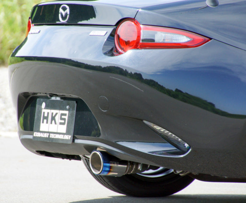 HKS LegaMax Sports Cat-Back Exhaust - Mazda MX-5 Miata (ND5RC) P5-VP