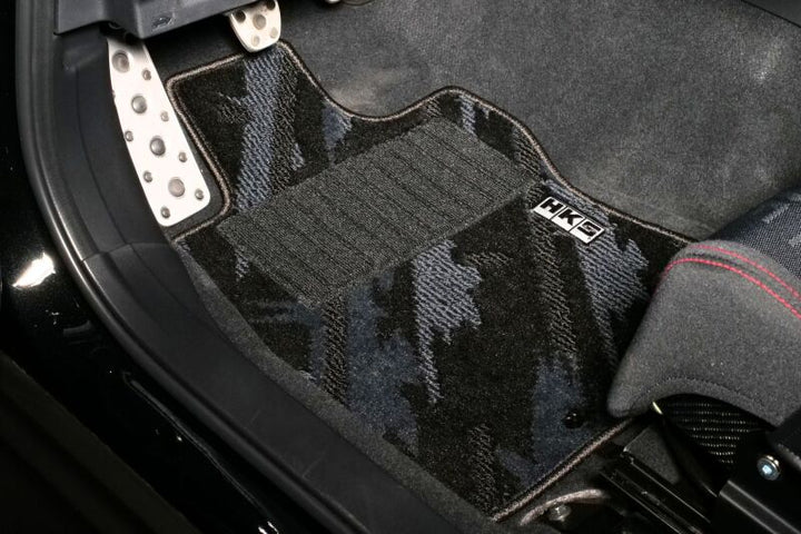HKS Mono-Tone Oil Color LHD Floor Mat Full Set - Subaru WRX (VB) 2022-2026, view 2