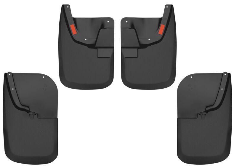 Husky Liners Ford F-250 Super Duty/F-350 Super Duty 2011-2016 Front and Rear Mud Guards - Black