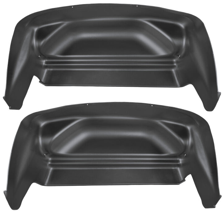Husky Liners Rear Wheel Well Guards - Chevy Silverado / GMC Sierra 1500-3500 (2007-2014), Black
