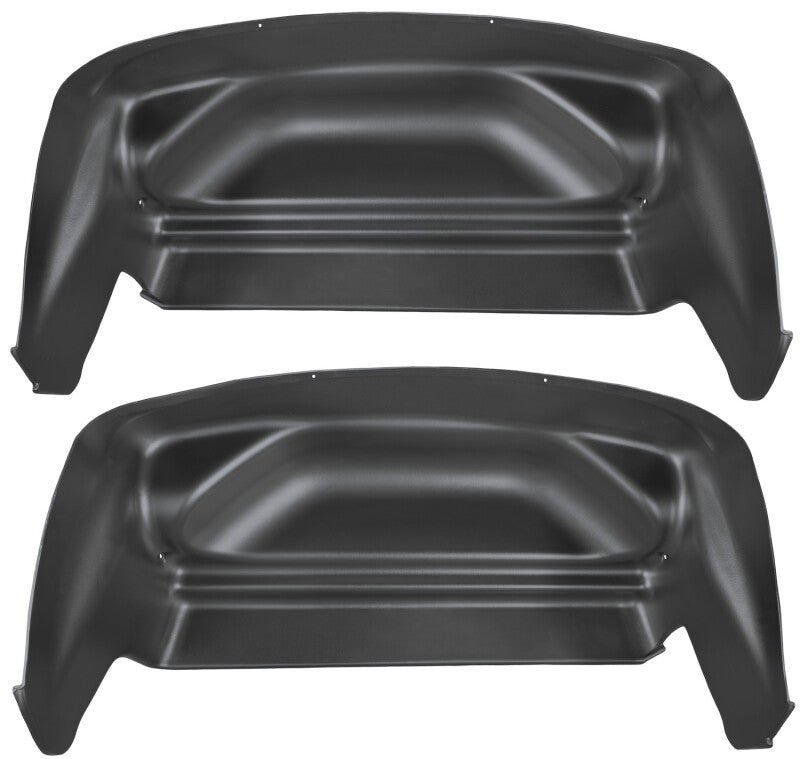 Husky Liners Rear Wheel Well Guards - Chevy Silverado / GMC Sierra 1500-3500 (2007-2014), Black