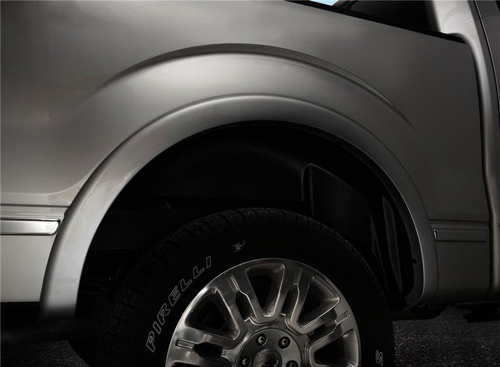 Husky Liners Rear Wheel Well Guards - Chevy Silverado / GMC Sierra 1500-3500 (2007-2014), Black, view 3