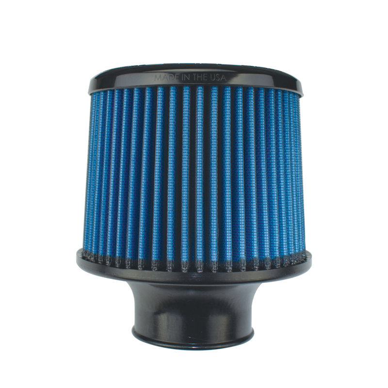 Injen AMSOIL Ea Nanofiber Dry Air Filter - 2.5in Flange / 6in Base / 5in Media Height / 5.3in Top