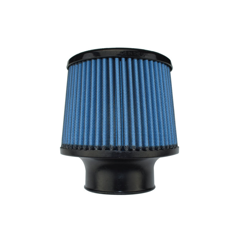 Injen AMSOIL Ea Nanofiber Dry Air Filter - 3in Flange / 6in Base / 5in Media Height / 5.3in Top