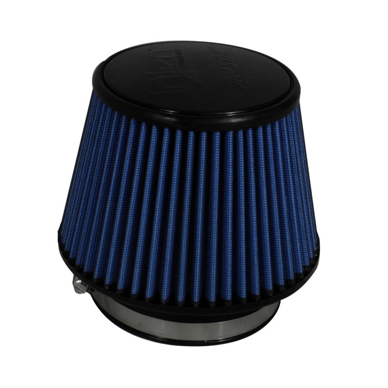 Injen AMSOIL Ea Nanofiber Dry Air Filter - 4.5in Flange / 6.75in Base / 5in Media Height / 5.35in Top