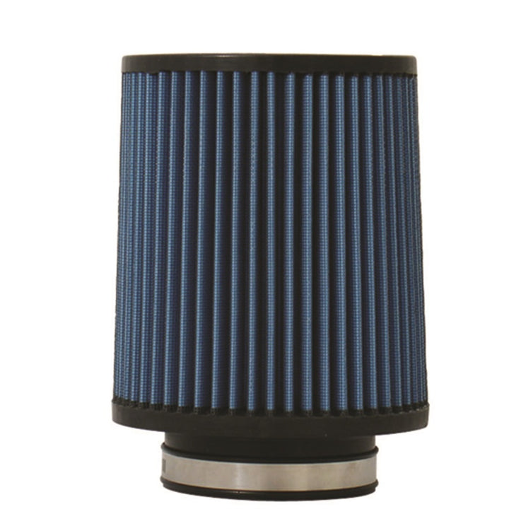Injen AMSOIL Ea Nanofiber Dry Air Filter - 3.5in Flange ID / 6in Base / 6.875in Media Height / 5.5in Top