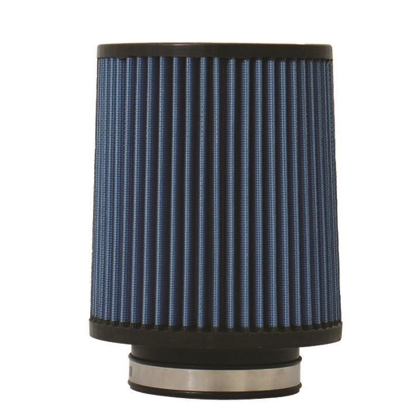 Injen AMSOIL Ea Nanofiber Dry Air Filter - 3.5in Flange ID / 6in Base / 6.875in Media Height / 5.5in Top