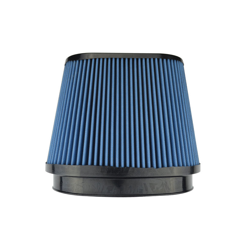 Injen AMSOIL Ea Nanofiber Dry Air Filter - Oval 8.5in Flange / 9.92in Base / 7in Media Height / 8in Top