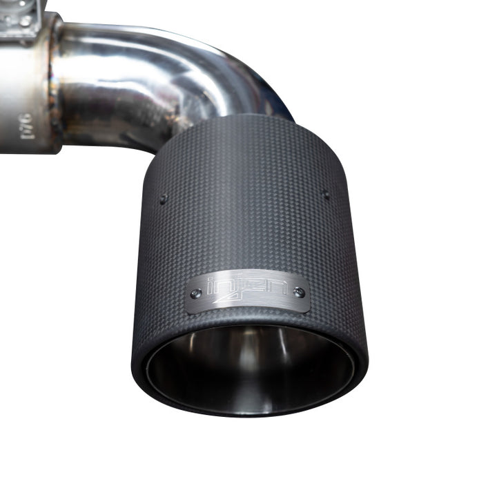 Injen Cat-Back Exhaust - Toyota GR Supra 3.0L Turbo 2020-2023 (Carbon Fiber Tips), view 2