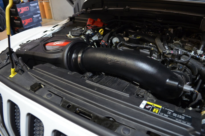 Injen Evolution Cold Air Intake - Jeep Wrangler JL L4-2.0L 2018-2023, view 2