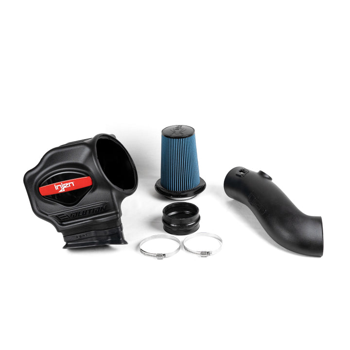 Injen Evolution Cold Air Intake - Ford F-250 / F-350 Super Duty 6.7L Turbo Diesel 2020-2024 (Dry Filter), view 2