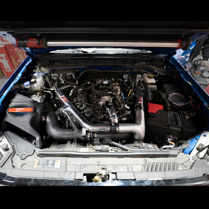 Injen Evolution Cold Air Intake - Ford Bronco V6-2.7L Twin Turbo 2021-2022, view 4