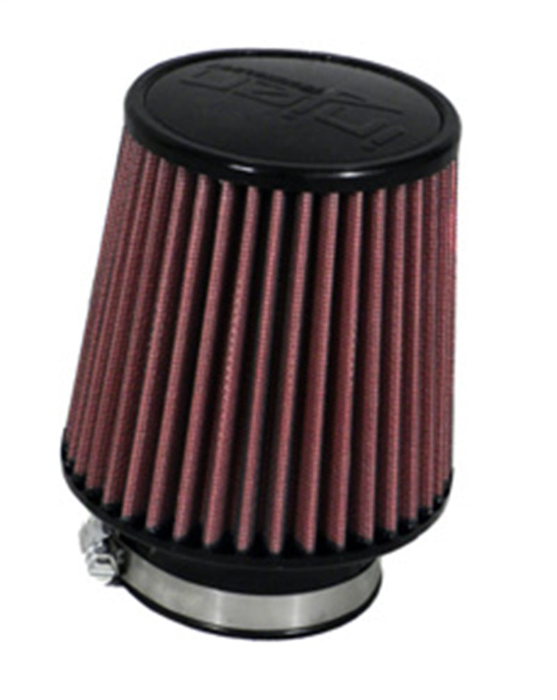 Injen High Performance Oiled Black Air Filter - 3in Flange / 4.75in Base / 4.875in Media Height / 4in Top