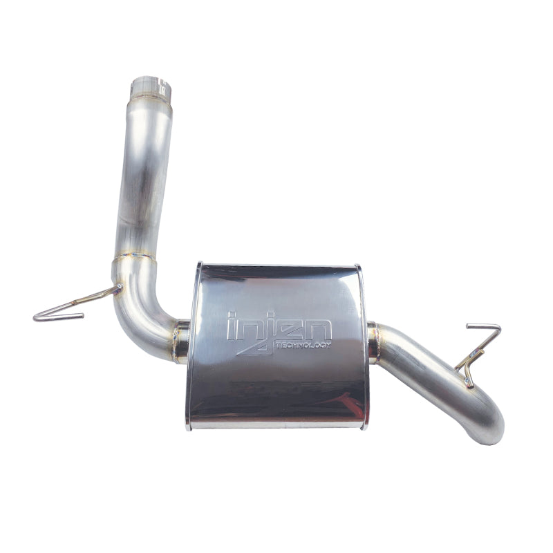 Injen High-Tuck Axle-Back Exhaust - Jeep Wrangler JL 2.0L 3.6L 2018-2025 - Single Outlet