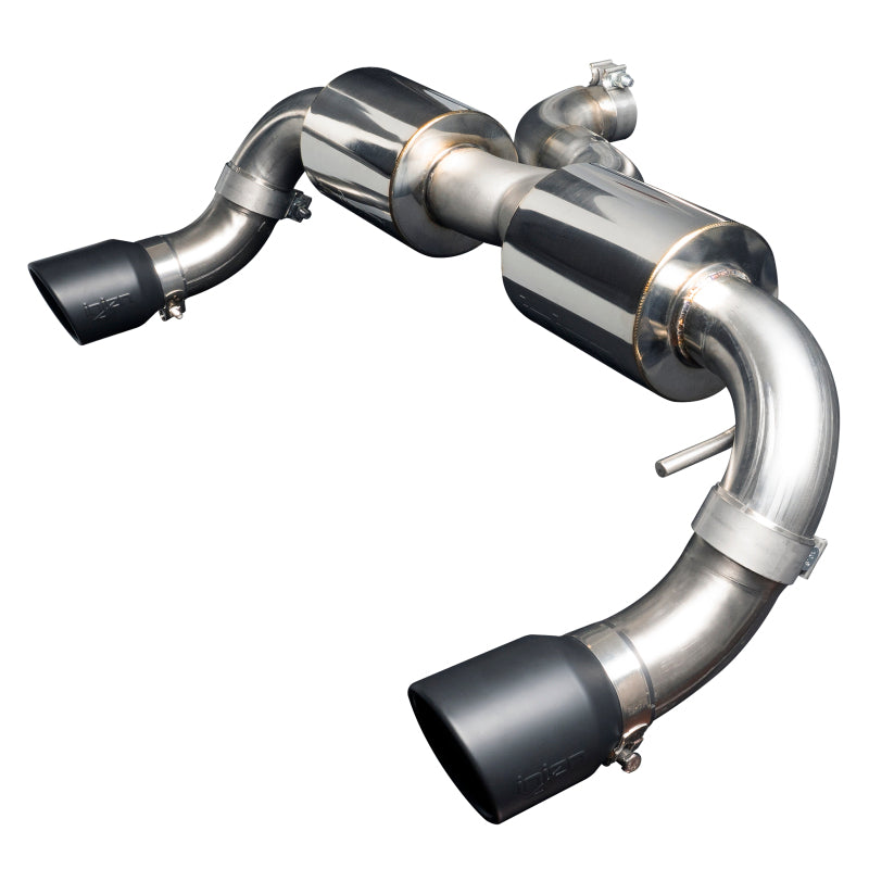 Injen High-Tuck Axle-Back Exhaust - Ford Bronco 2.3L 2.7L 2021-2024 - Black Ceramic 4in Tips