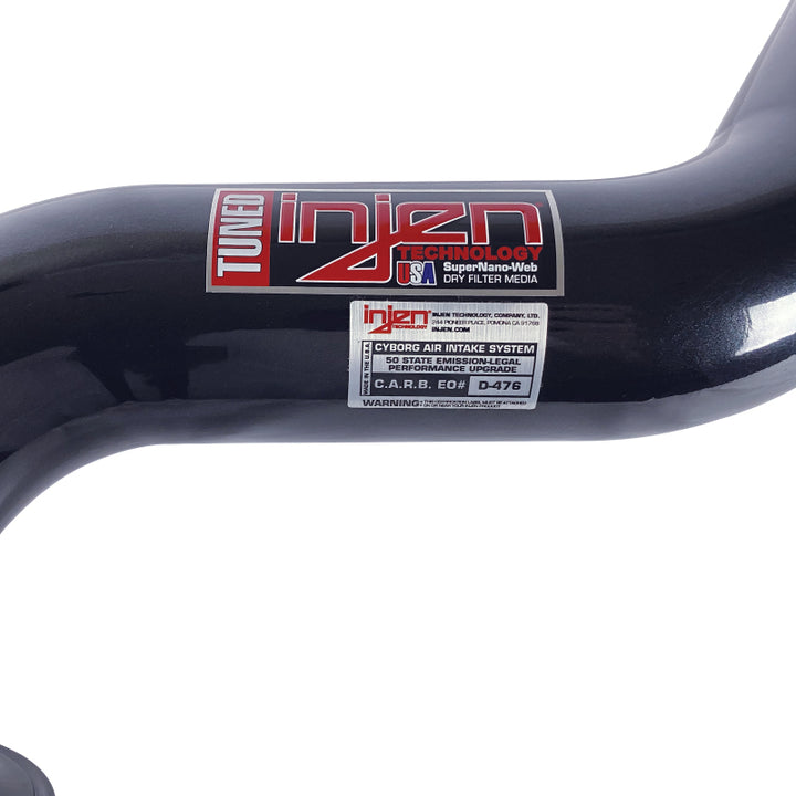 Injen IS Short Ram Intake - Acura Integra L4-1.8L 1990-1993 - Black, view 4