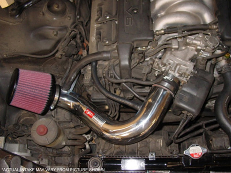 Injen IS Short Ram Intake - Acura Legend V6-3.2L 1991-1995 - Black, view 3