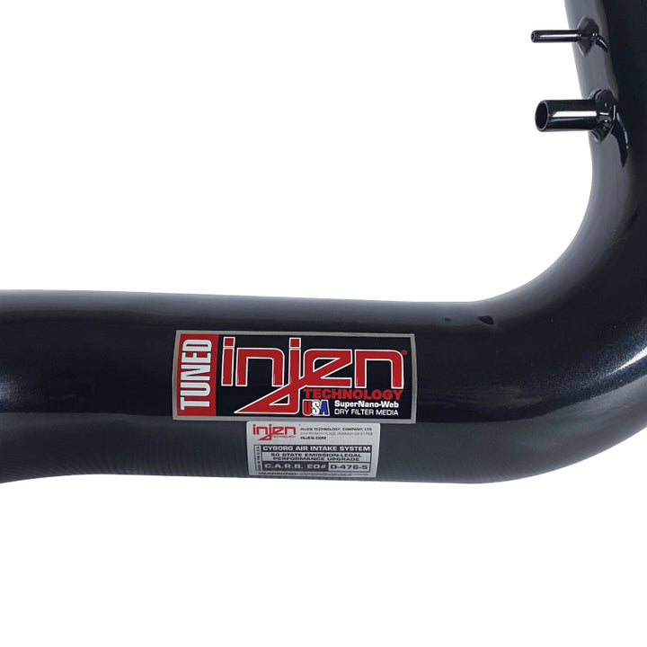 Injen IS Short Ram Intake - Acura Legend V6-3.2L 1991-1995 - Black, view 6