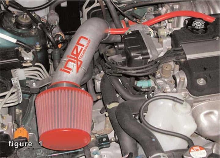 Injen IS Short Ram Intake - Acura Integra GSR L4-1.8L 1994-2001 - Black, view 3