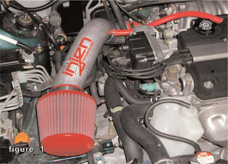 Injen IS Short Ram Intake - Acura Integra GSR L4-1.8L 1994-2001 - Black, view 3