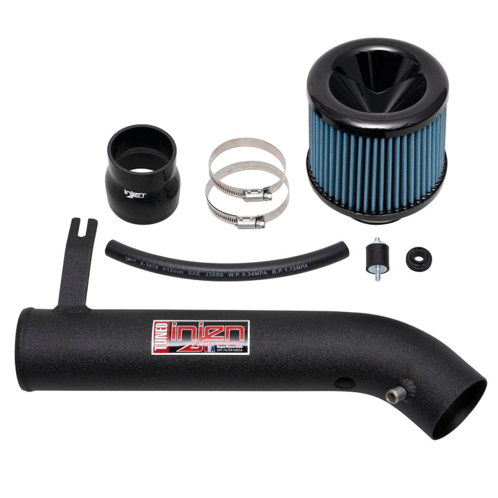 Injen IS Short Ram Intake - Honda Civic EL/EX/HX L4-1.6L 1996-1998 - Black, view 4