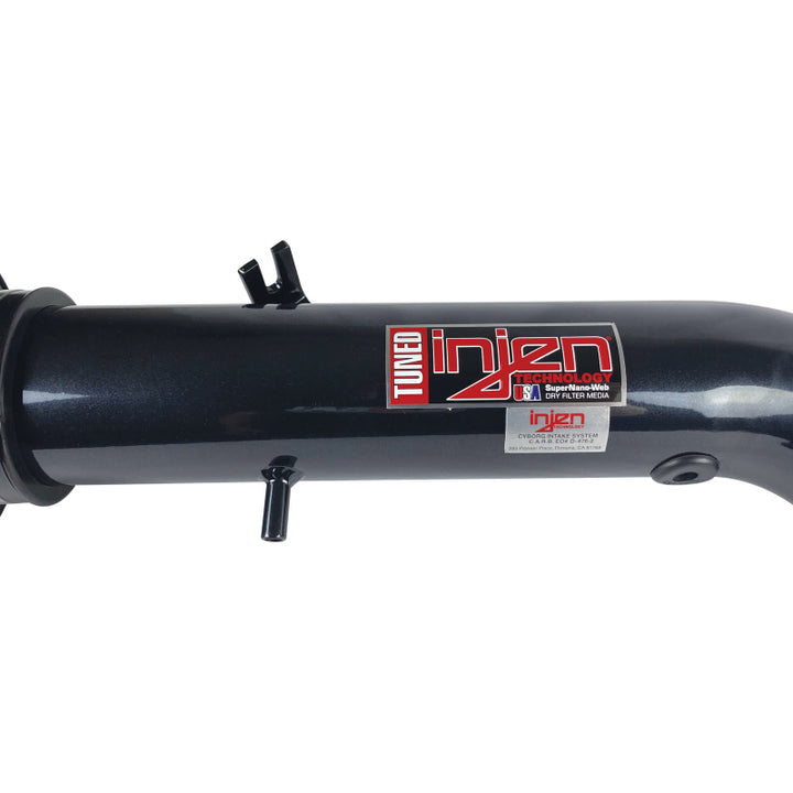 Injen IS Short Ram Intake - Honda Civic EL/EX/HX L4-1.6L 1999-2000 - Black, view 5