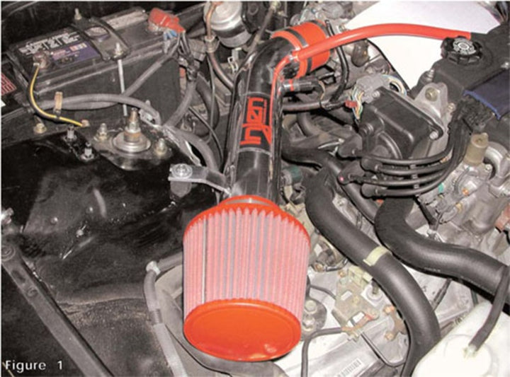 Injen IS Short Ram Intake - Honda Civic Si 1999-2000 - Polished, view 3