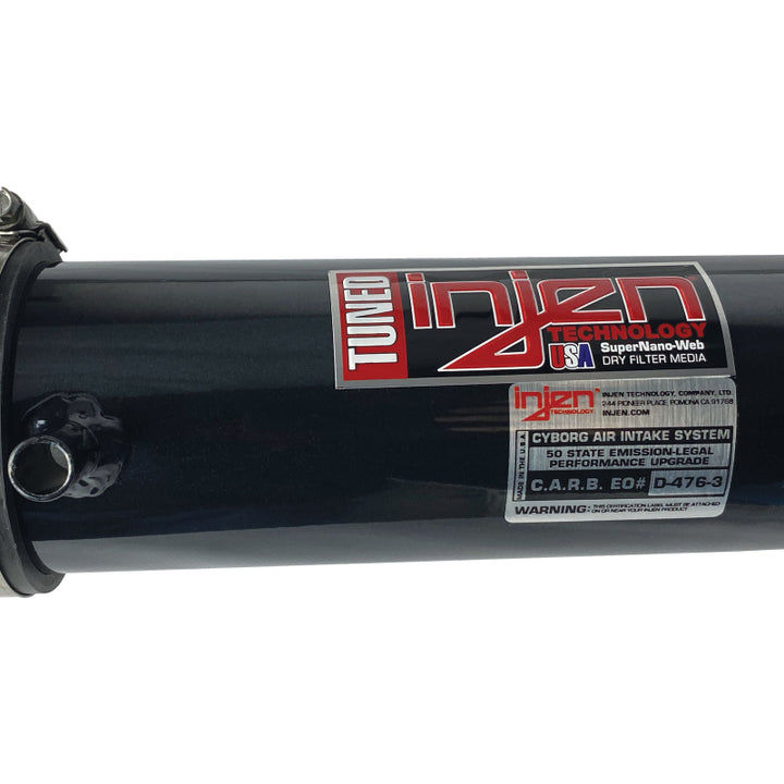 Injen IS Short Ram Intake - Honda Accord/Acura TL V6-3.0L 1998-2003 - Black, view 4