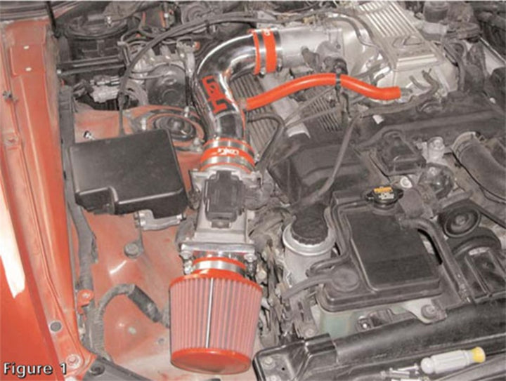 Injen IS Short Ram Intake - Lexus SC400 V6-4.0L 1992-1995 - Black, view 3