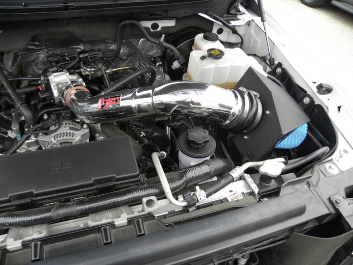 Injen Power-Flow Cold Air Intake - Ford F-150 2 valve V8-4.6L 2009-2010 - Polished, view 3