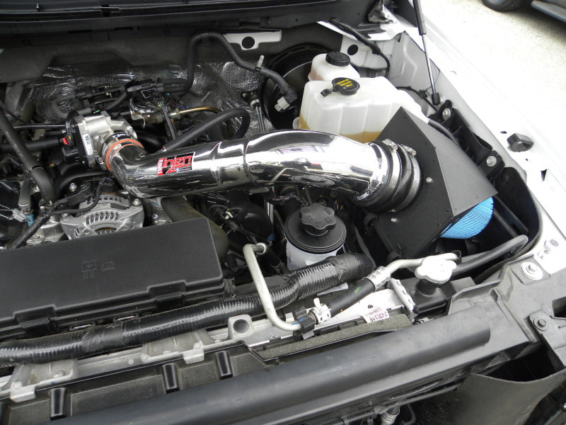Injen Power-Flow Cold Air Intake - Ford F-150 2 valve V8-4.6L 2009-2010 - Polished, view 3