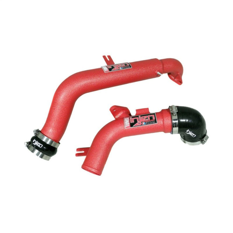 Injen SES Wrinkle Red Upper Intercooler Piping Kit - Nissan Juke 1.6L Turbo 2011-2014