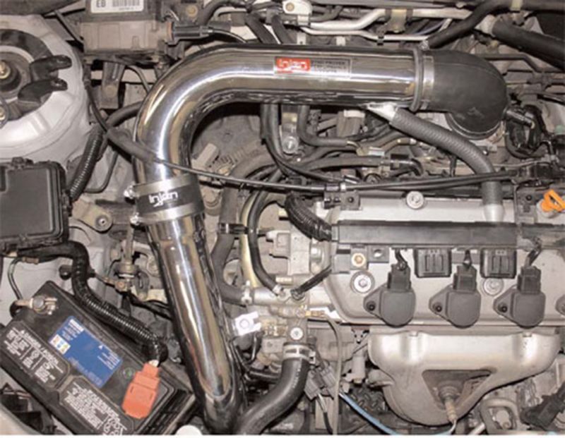 Injen SP Series Cold Air Intake - Honda Civic 2001-2005 - Polished, view 5